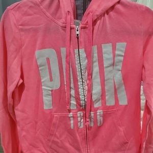 Pink Victoria's Secret hoodie
